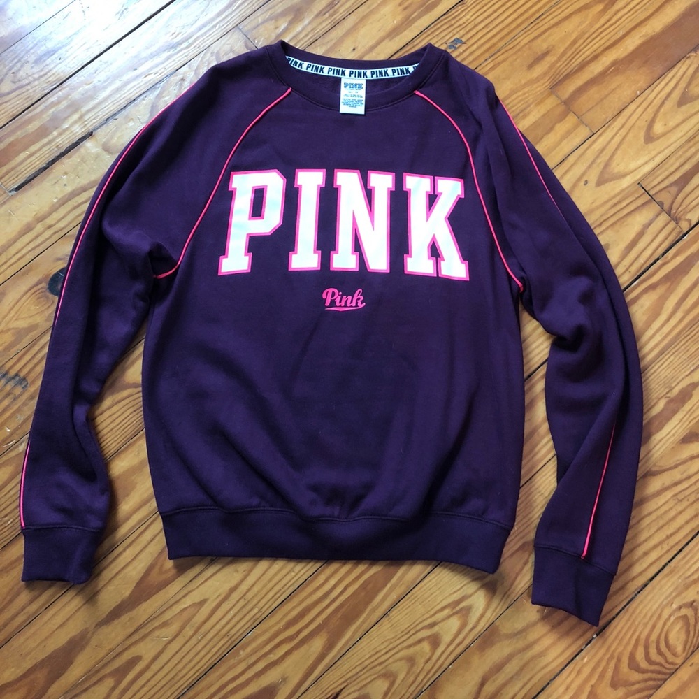 VS Pink crew sweatshirt